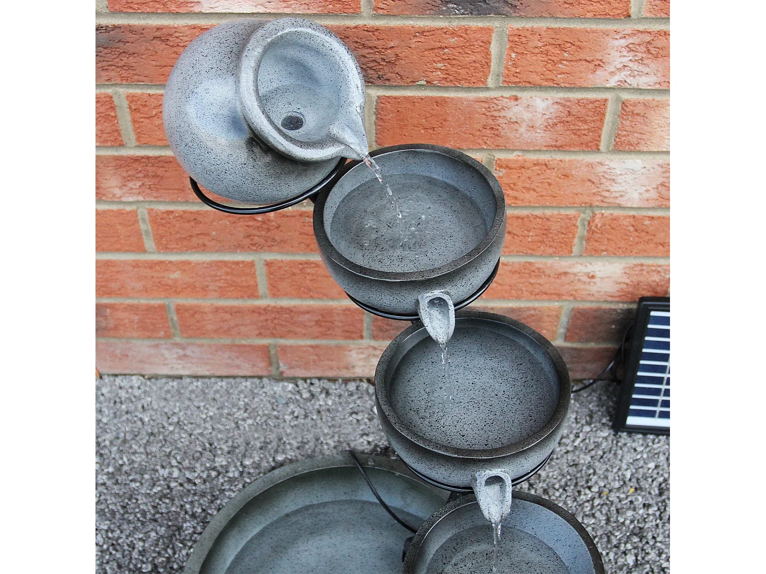 Tuinfontein - Zonne-energie - Grijs - 4 etages