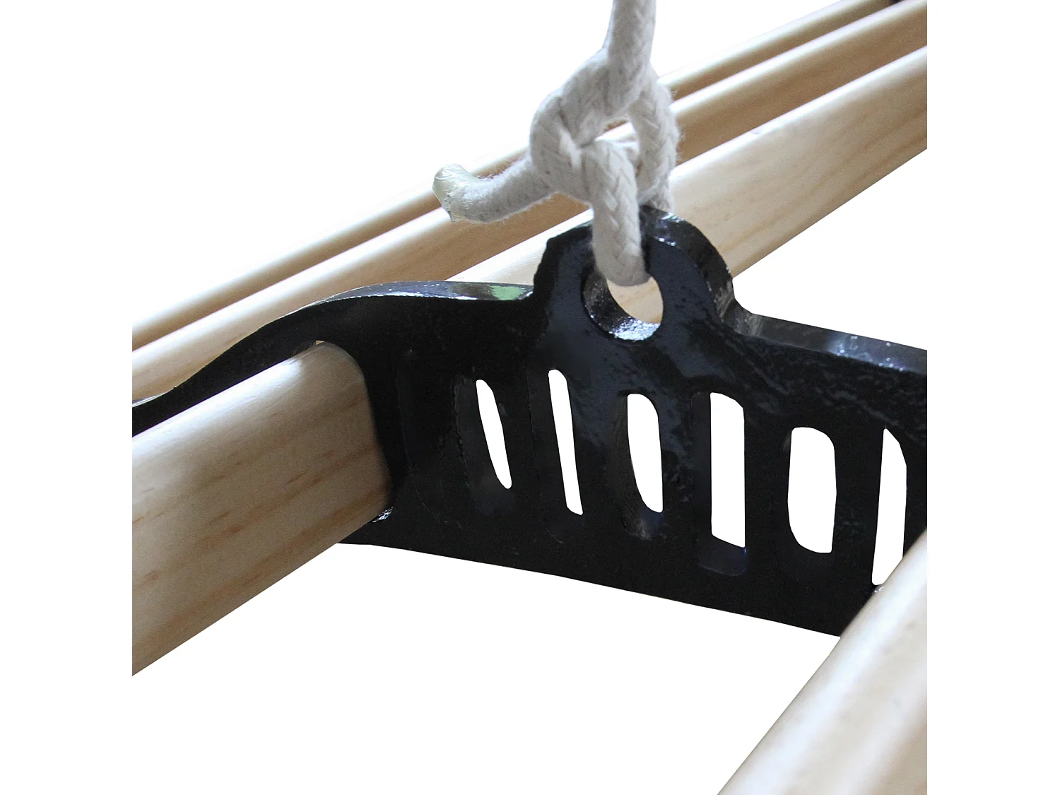 MonsterShop 1.5m Platzsparender 6 Kieferlatten Deckentrockner aus Holz Kleidertrockner Wäschetrockner Trockner Deckenwäschetrockner im Viktoranischer Stil -Schwarz