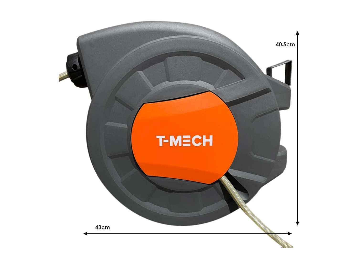 20m Gartenschlauch Trommel Wasserschlauchaufroller Schlauchaufroller Schlauchtrommel Automatik Wasserschlauch Garten