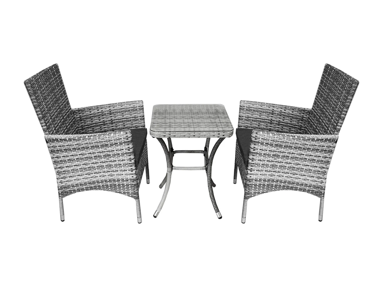 JardÃ­ Bistroset - Licht Grijs - 3-delig