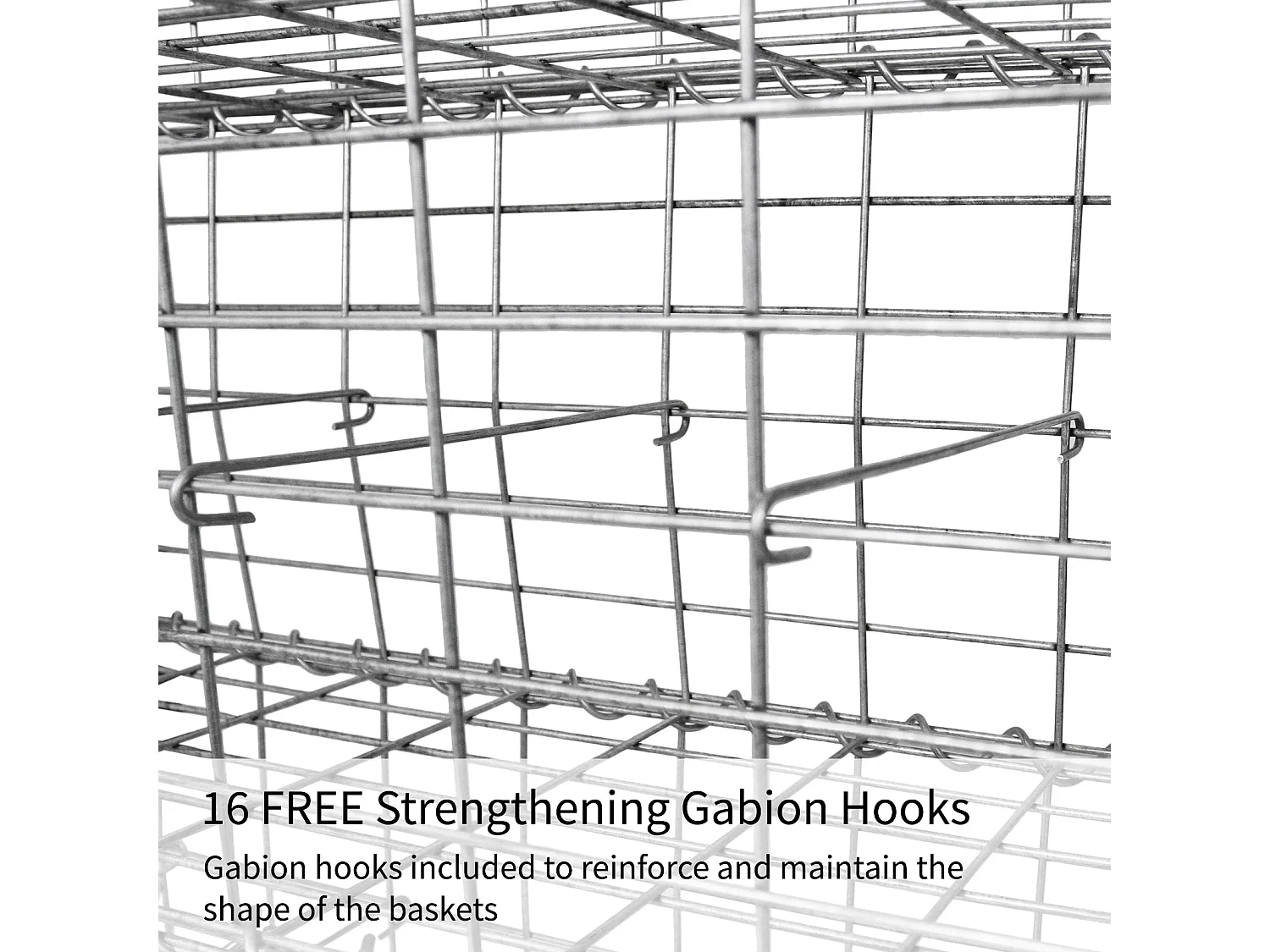 Schanskorven Gabion 100 x 95 x 30 cm / 4 stuks