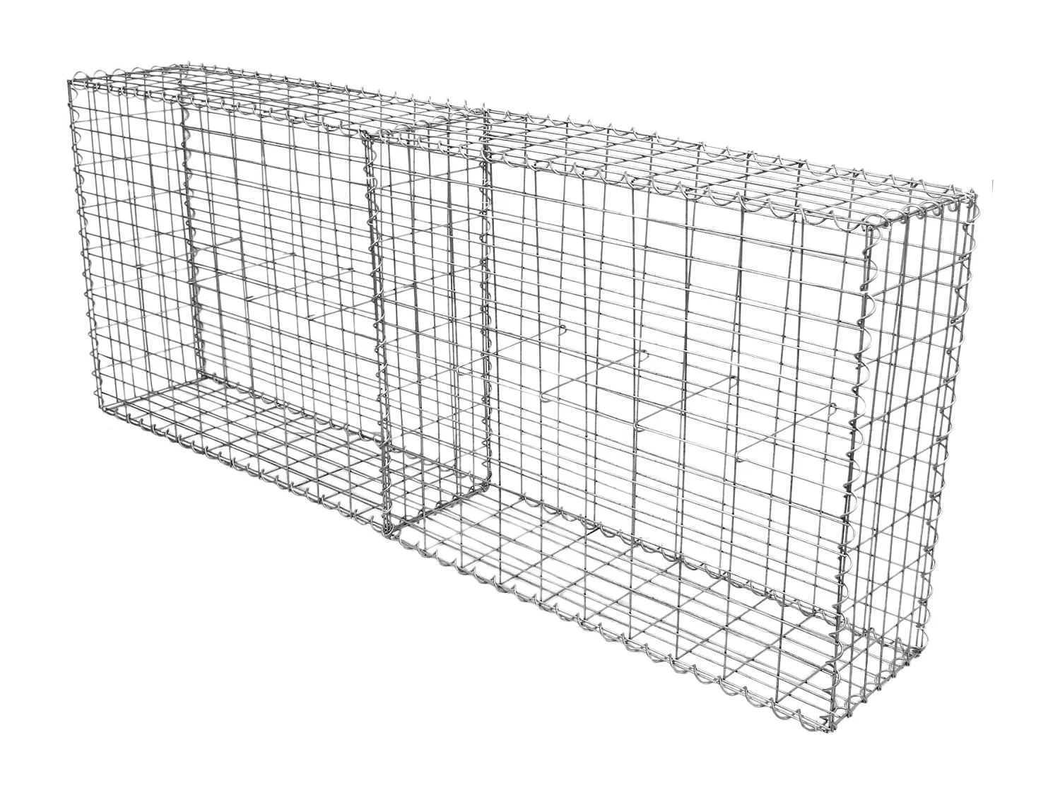 Schanskorf muur - Set: 6 - afmetingen: 100x80x30 cm