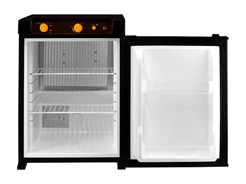 Kühlschrank Trimix 43L Wohnmobil Schwarz - 3-Wege-Absorption Gas/CC/CA