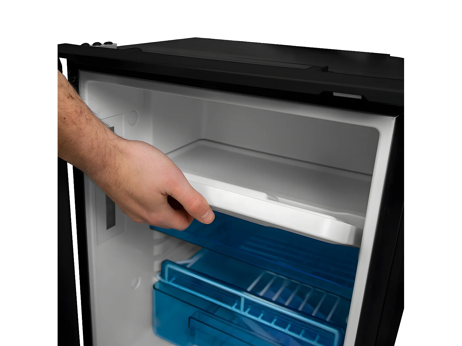 Frigo à Compression 46.5L Camping-Car – Noir