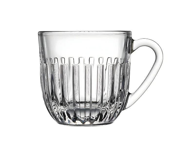 Juego de 6 tazas de vidrio expreso