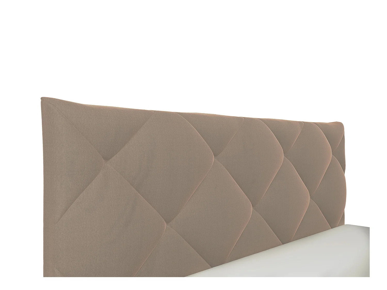 Seng med opbevaring 180 x 200 cm - Velour - Beige - STARI af Pascal Morabito