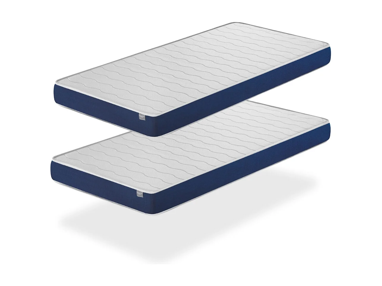 Matratze PACK 2 ORION CONFORT 80x200 -H2- Hohe 14 cm Super weiche Polsterung - jugendlich - ideal für Nest-Betten