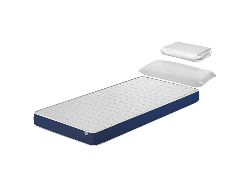 Pakket Colchon 90x190 CAMA INFANTIL - Altura 14 CM ORION CONFORT + 1 Almohada junior 90x35 + 1 Beschermer colchon 90x190 cm