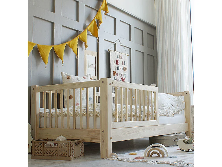 Seng 90x190 med 10 cm ben Sybil Bois
