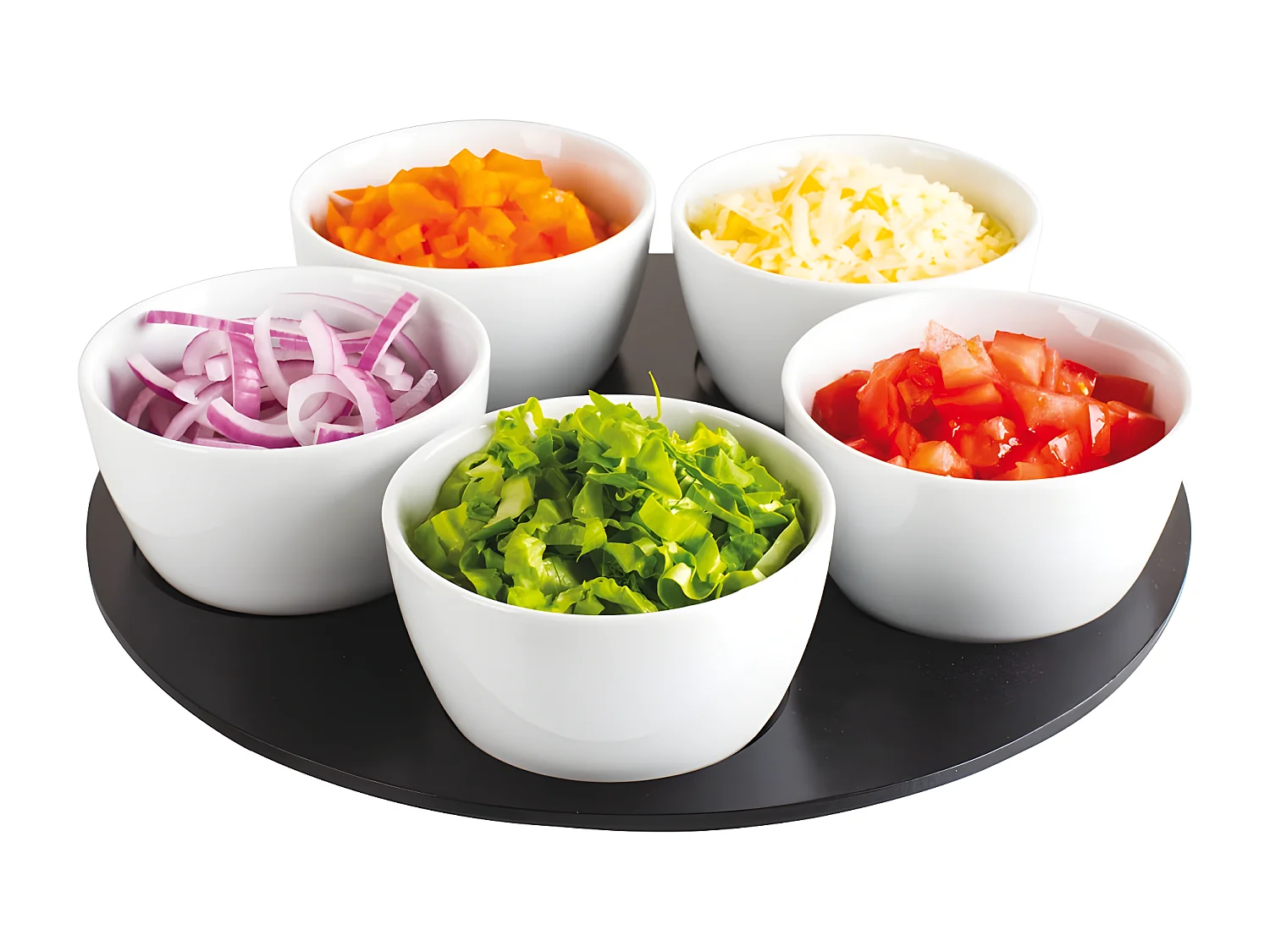 Service apéritif Piccolo 6 pièces 33 cm