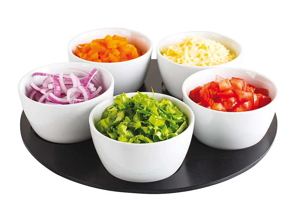 Service apéritif Piccolo 6 pièces 33 cm