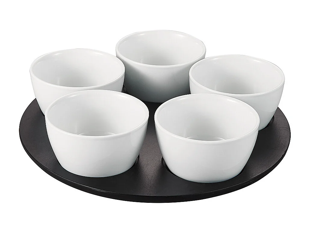 Service apéritif Piccolo 6 pièces 33 cm