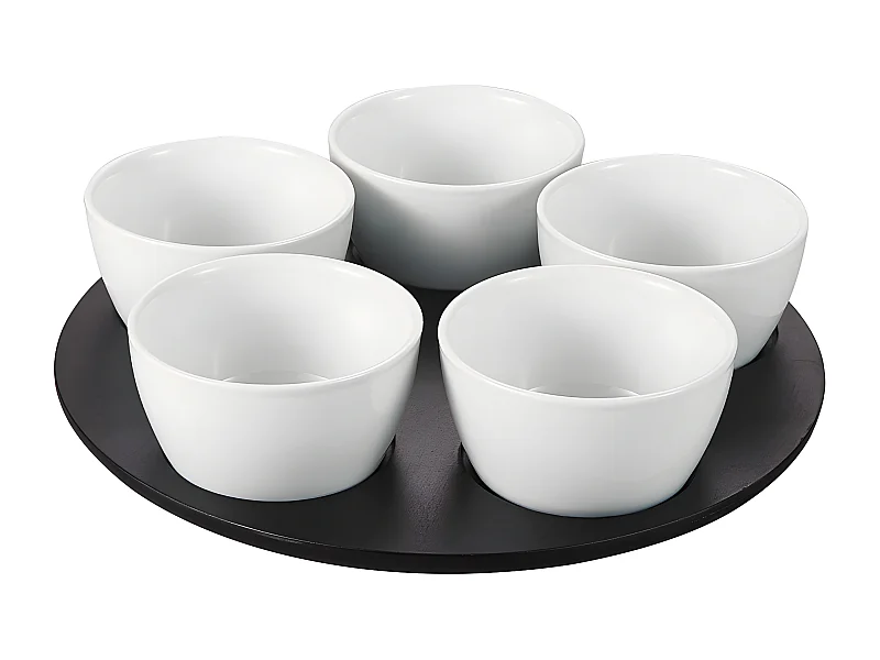 Service apéritif Piccolo 6 pièces 33 cm