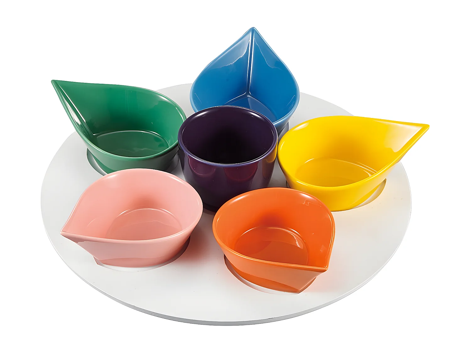 Service apéritif Aura 7 pièces 34 cm