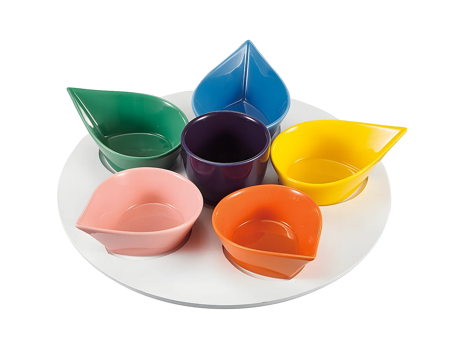 Service apéritif Aura 7 pièces 34 cm