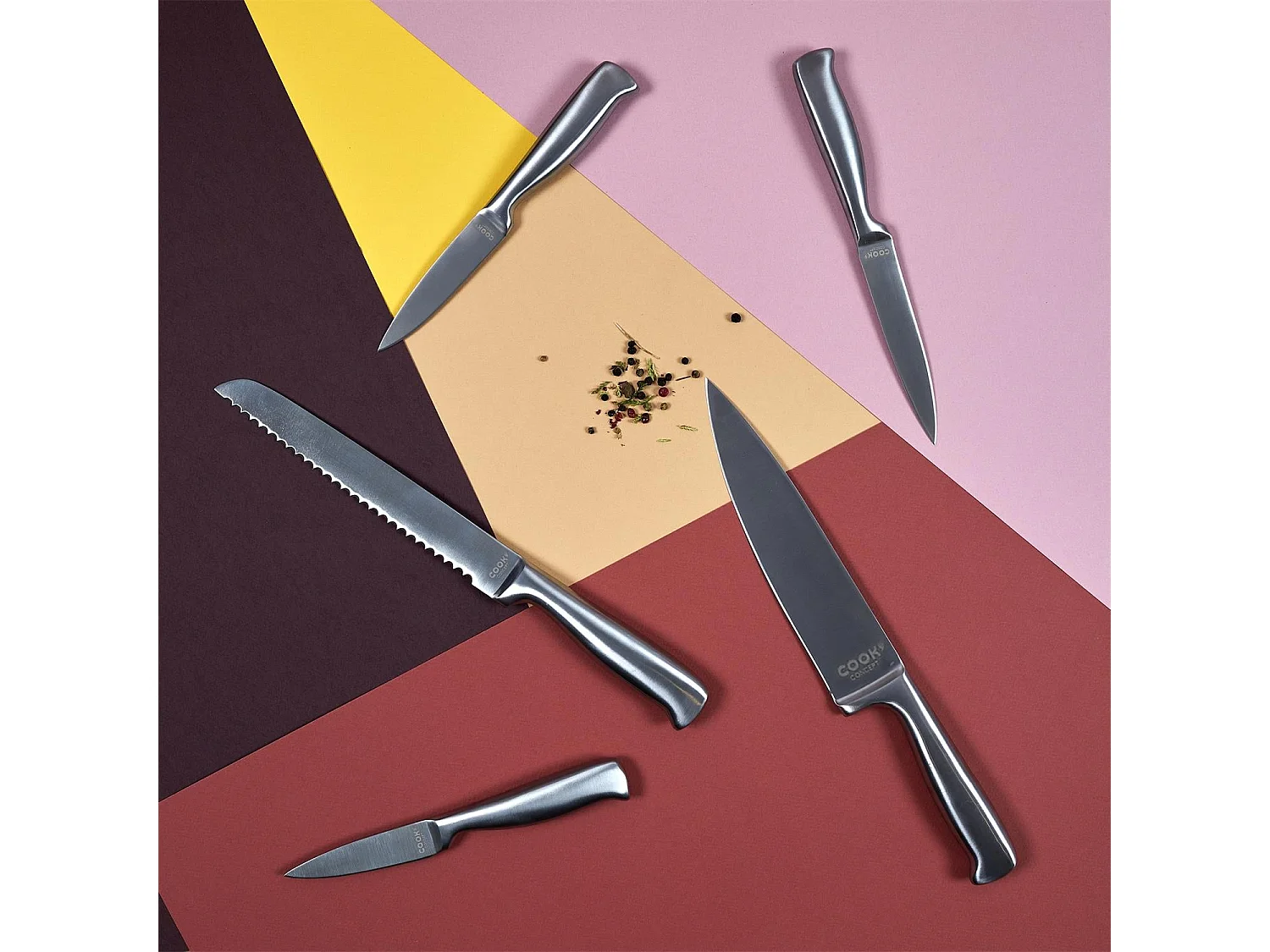 Couteau Lame 12cm En Acier Inoxydable Argent