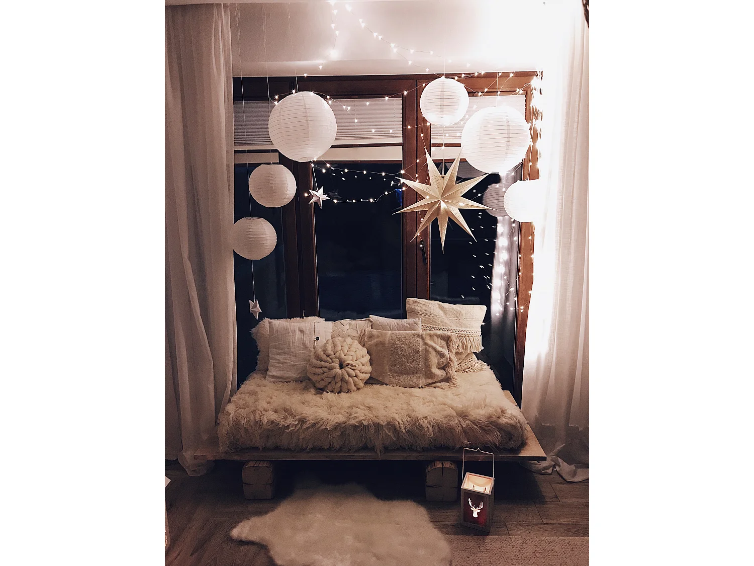 Vlokjes wol - Sprei, beddegoed 300x400 cm