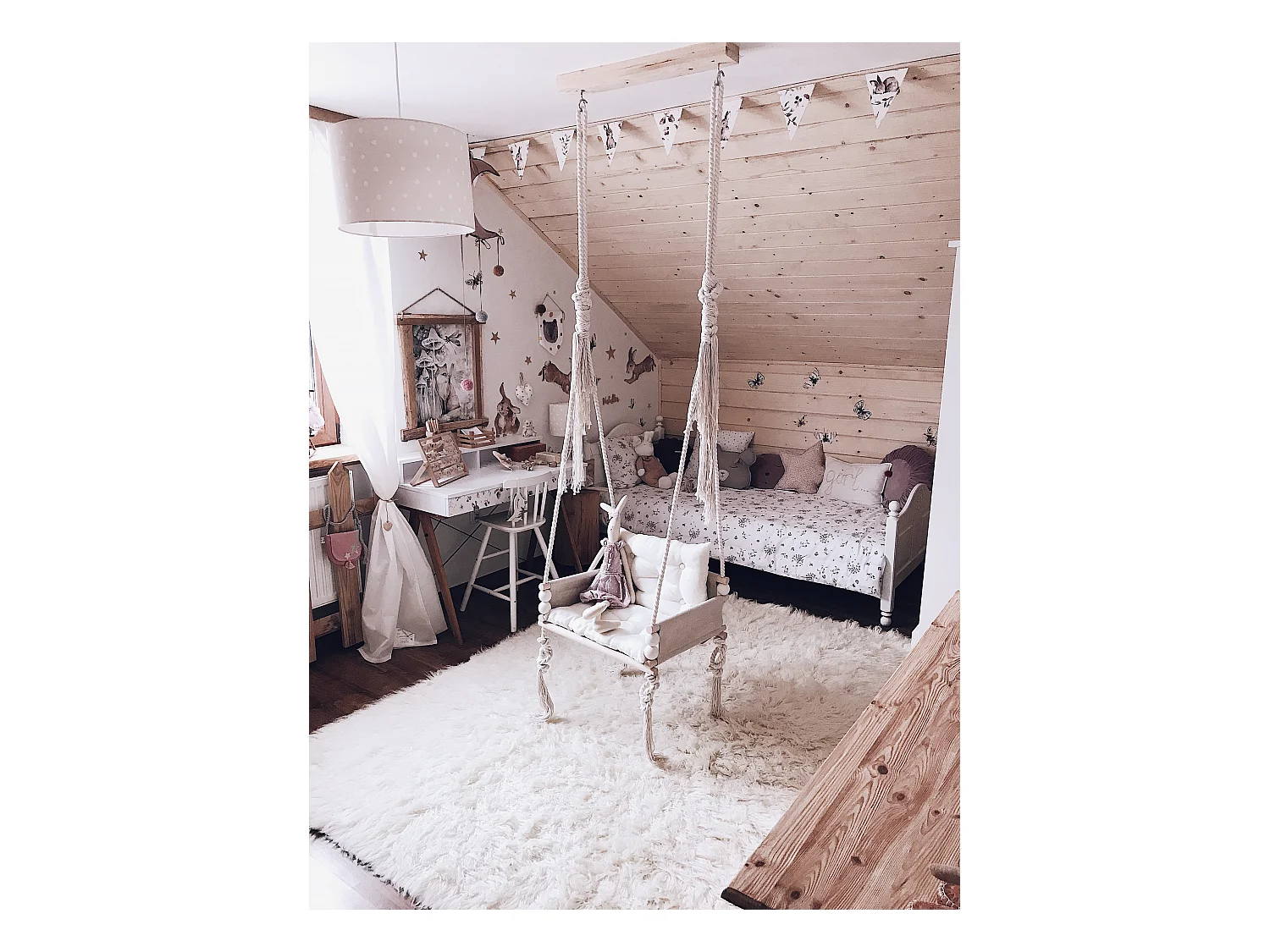 Vlokjes wol - Sprei, beddegoed 150x200 cm