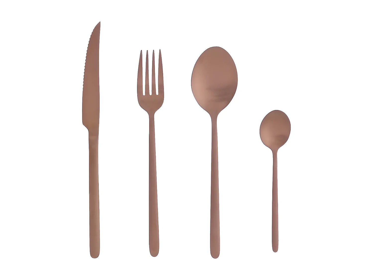 Ménagère Anuradha en cuivre de 16 pièces