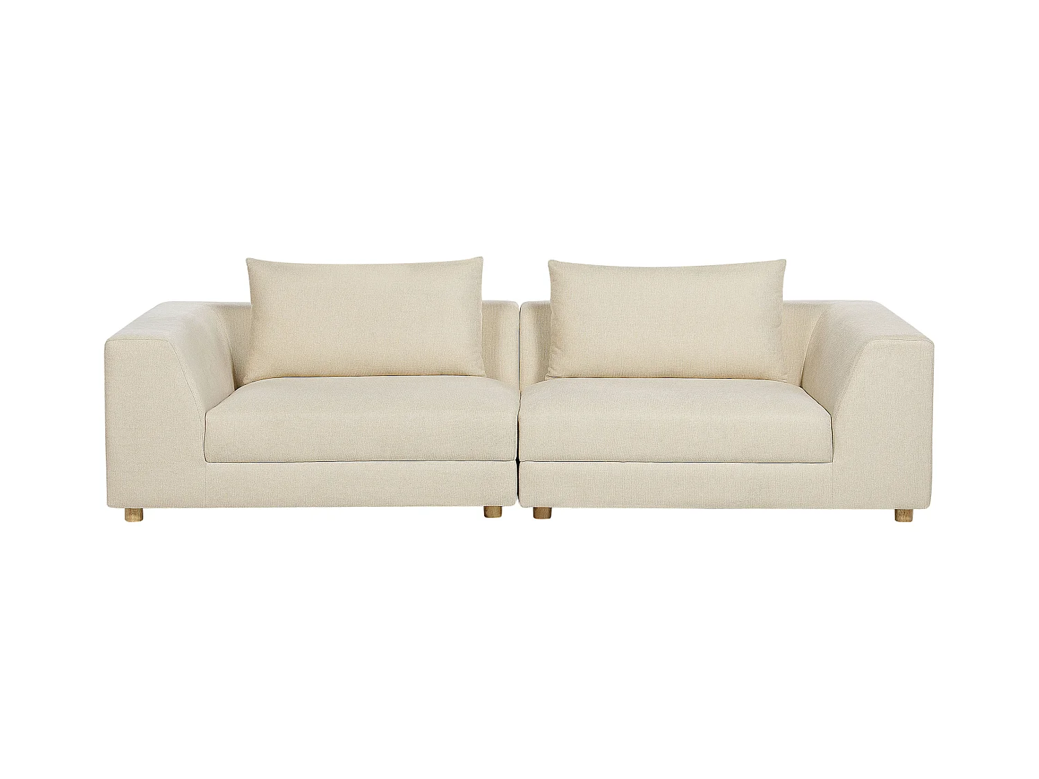 Canapé 3 places LERMON Tissu Beige