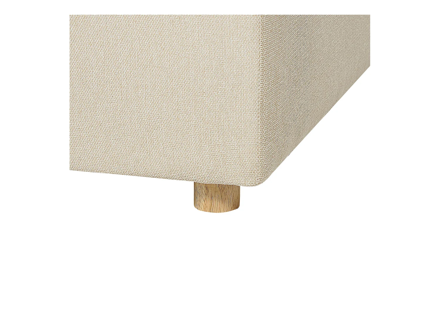 Canapé 3 places LERMON Tissu Beige