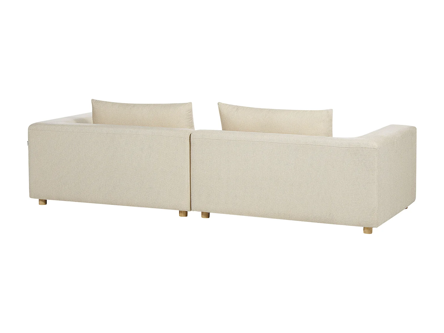 Bank LERMON Stof Beige 3-zitter