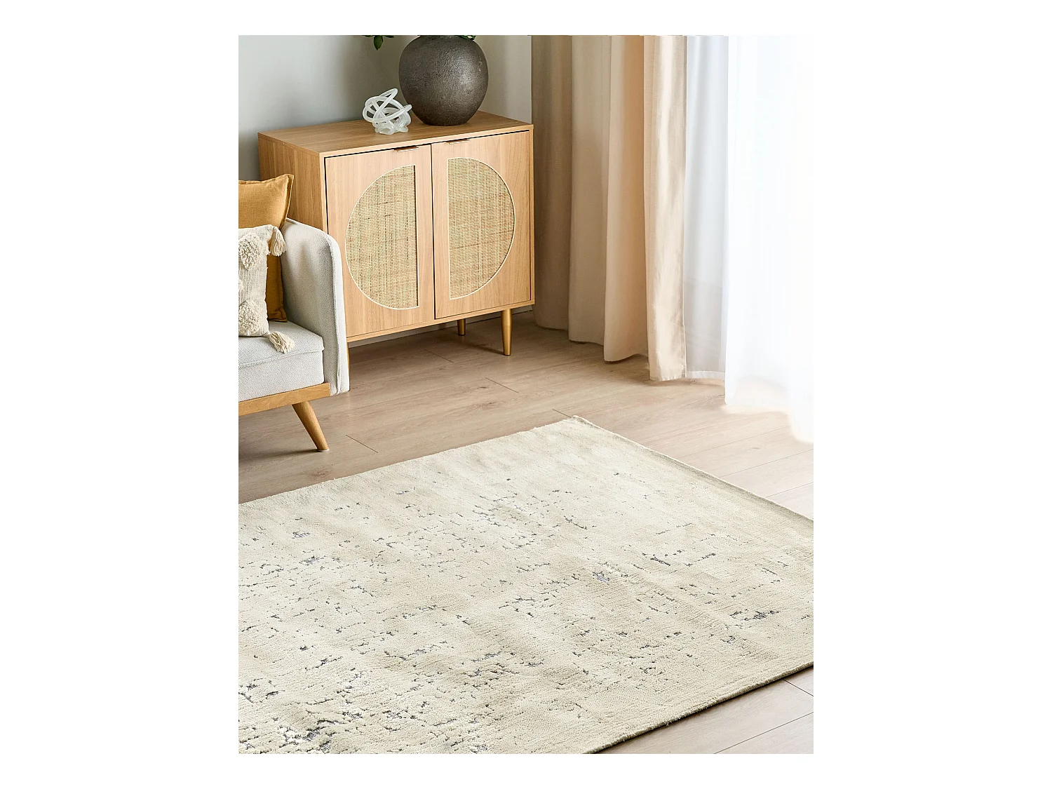 Tapis NAKUS Beige clair 160 x 230 cm