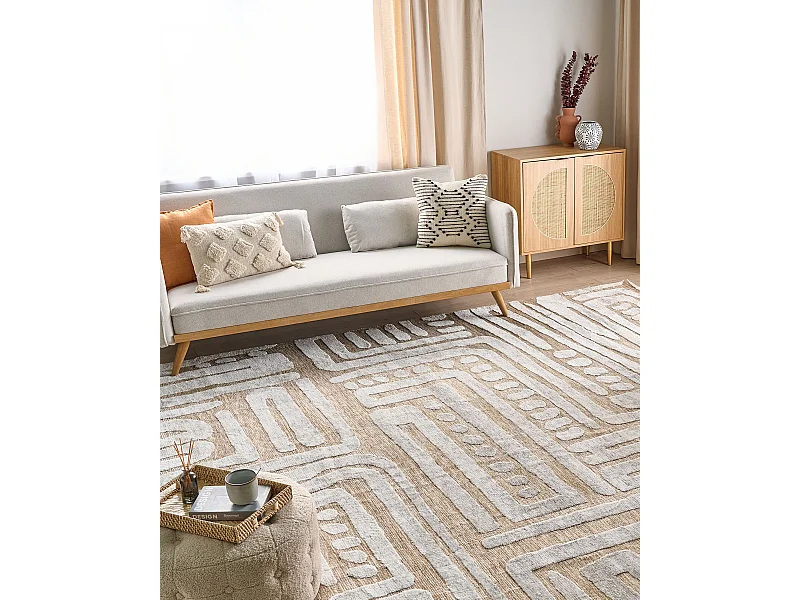 Tapis MANDAI Beige 300 x 400 cm