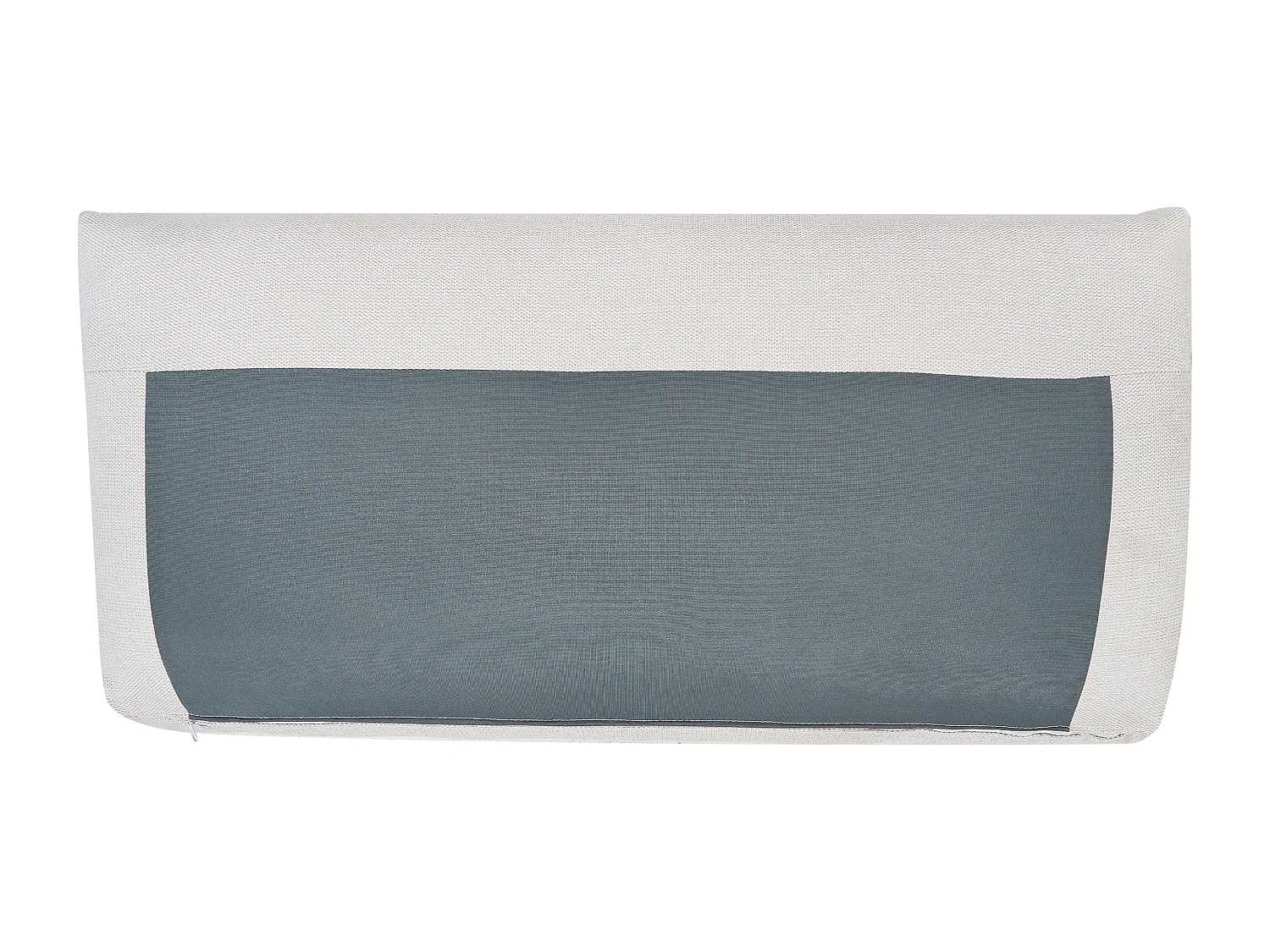 Canapé d'Angle à droite Convertible Dossier Rembourré en Tissu Polyester Beige Karila