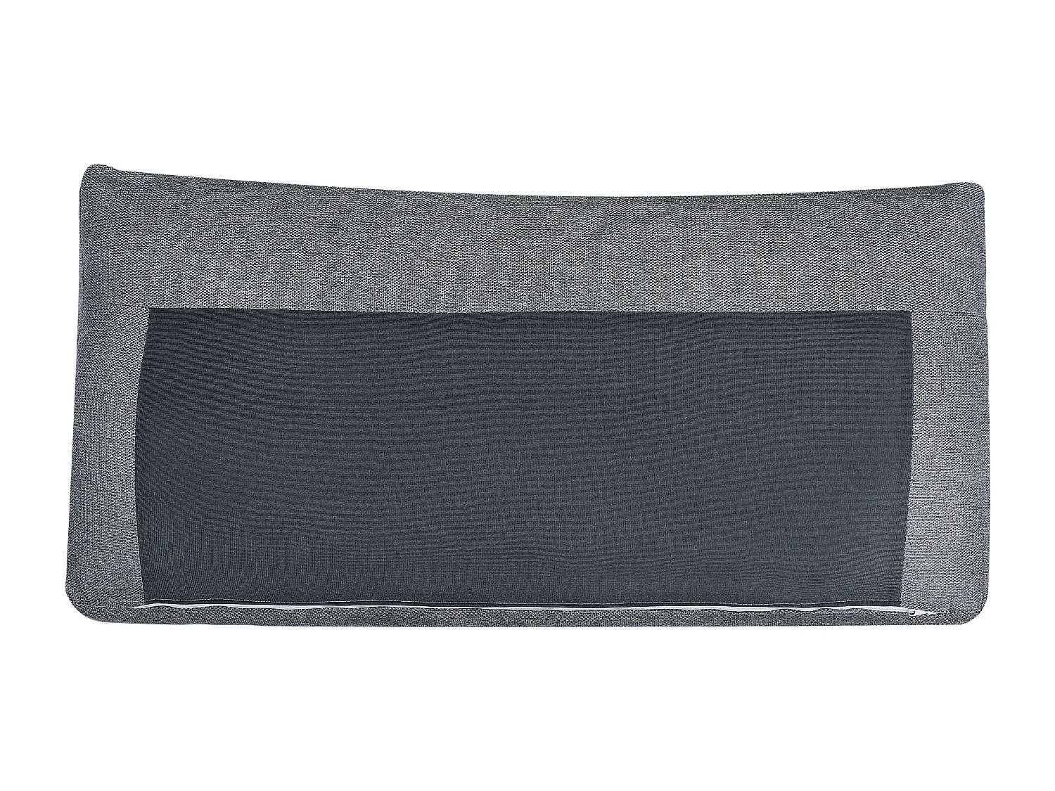 Sofá cama esquinero KARILA Tela Gris oscuro con almacenaje 3 plazas Derecha