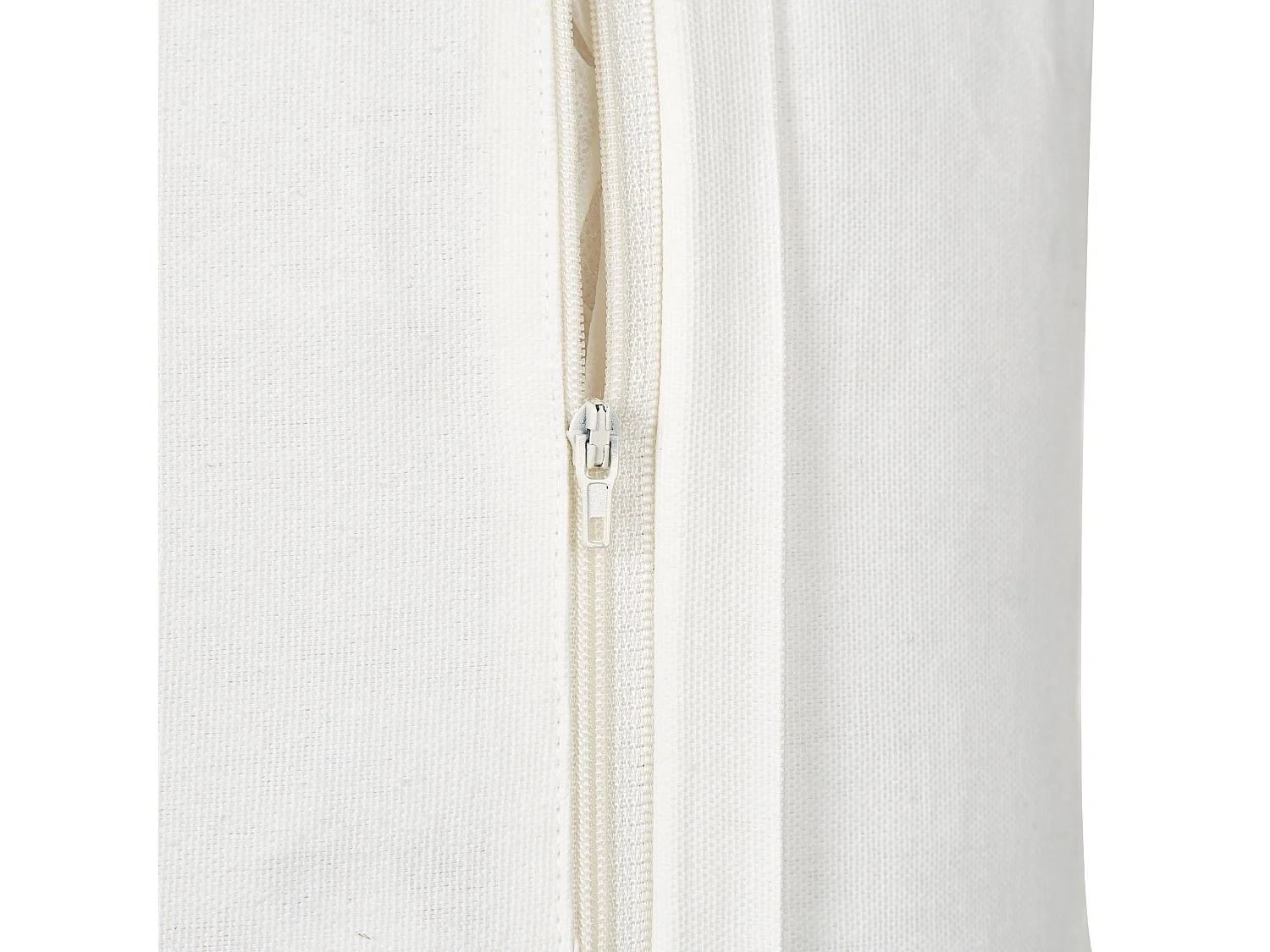 Coussin EPISCIA Coton 45 x 45 cm Blanc Motif de Noël