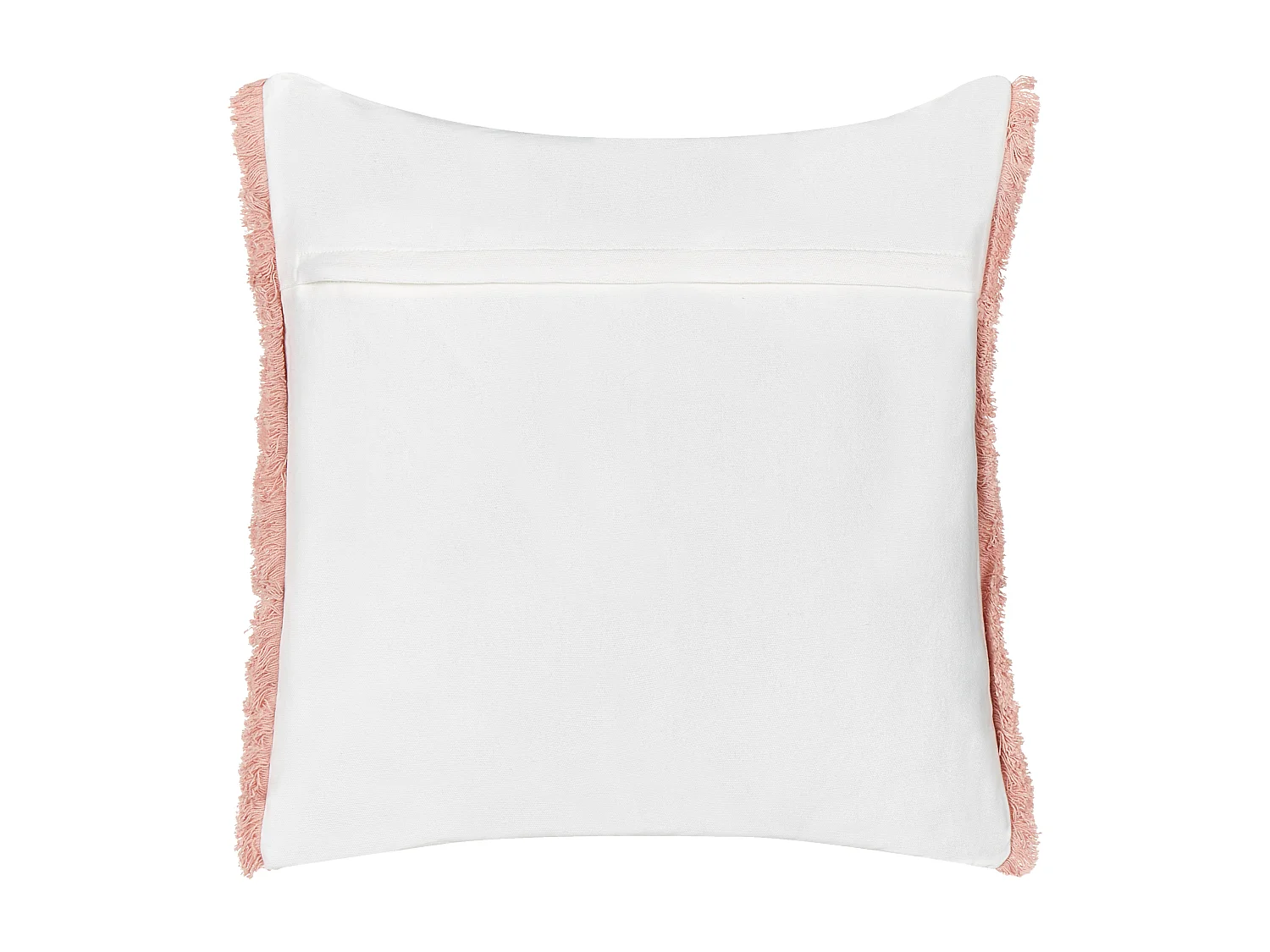 Set van 2 decoratieve kussens SKIMMIA Katoen 45 x 45 cm Wit Kerst patroon