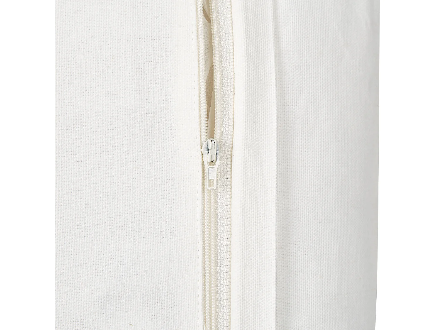 Zestaw 2 poduszek dekoracyjnych VALLOTA Bawełna 45 x 45 cm Biały Wzór świąteczny