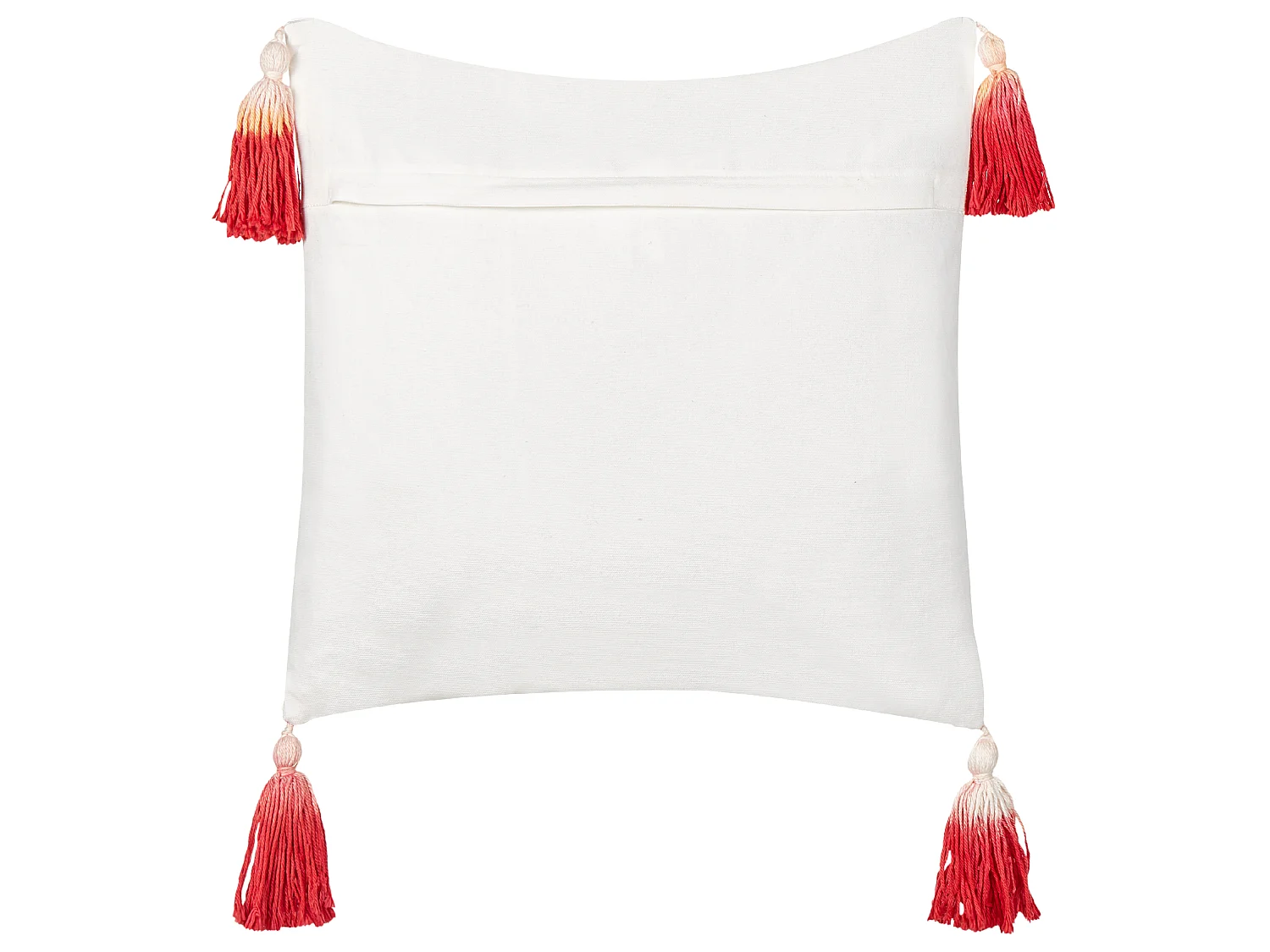 Lot de 2 coussins décoratifs VALLOTA Coton 45 x 45 cm Blanc Motif de Noël