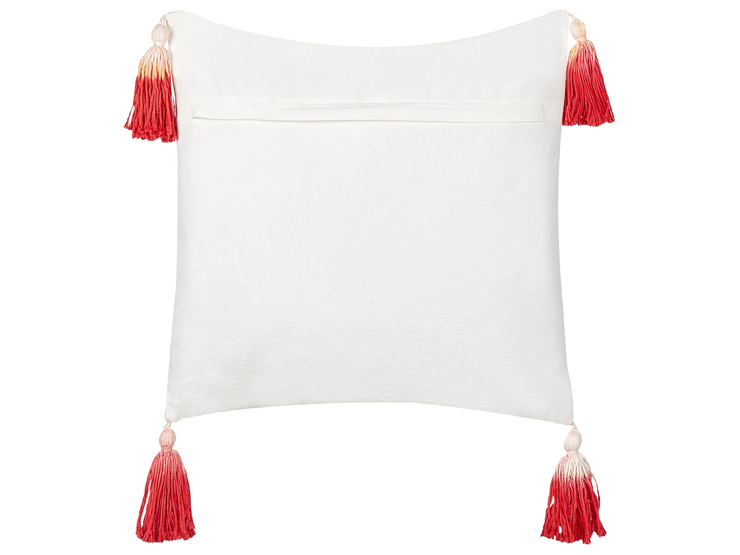 Lot de 2 coussins décoratifs VALLOTA Coton 45 x 45 cm Blanc Motif de Noël