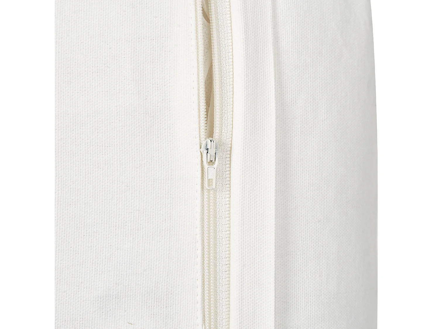 Coussin SKIMMIA Coton 45 x 45 cm Blanc Motif de Noël