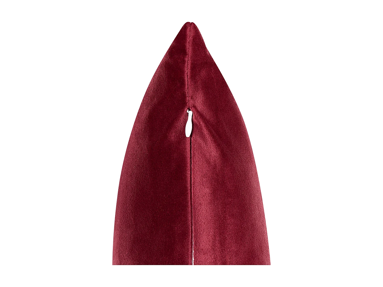 Lot de 2 coussins décoratifs BICOCCA Velours 45 x 45 cm Rouge foncé Motif de Noël