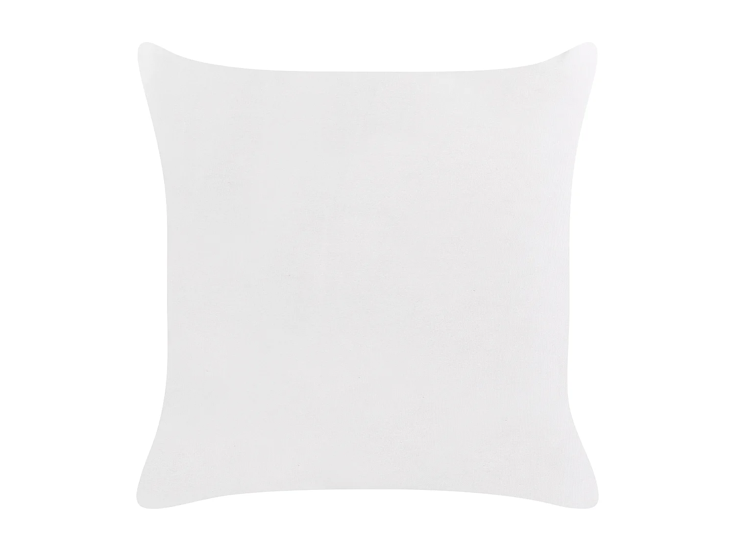 Lot de 2 coussins d'extérieur PIALPETTA Motif de plante 45 x 45 cm Orange