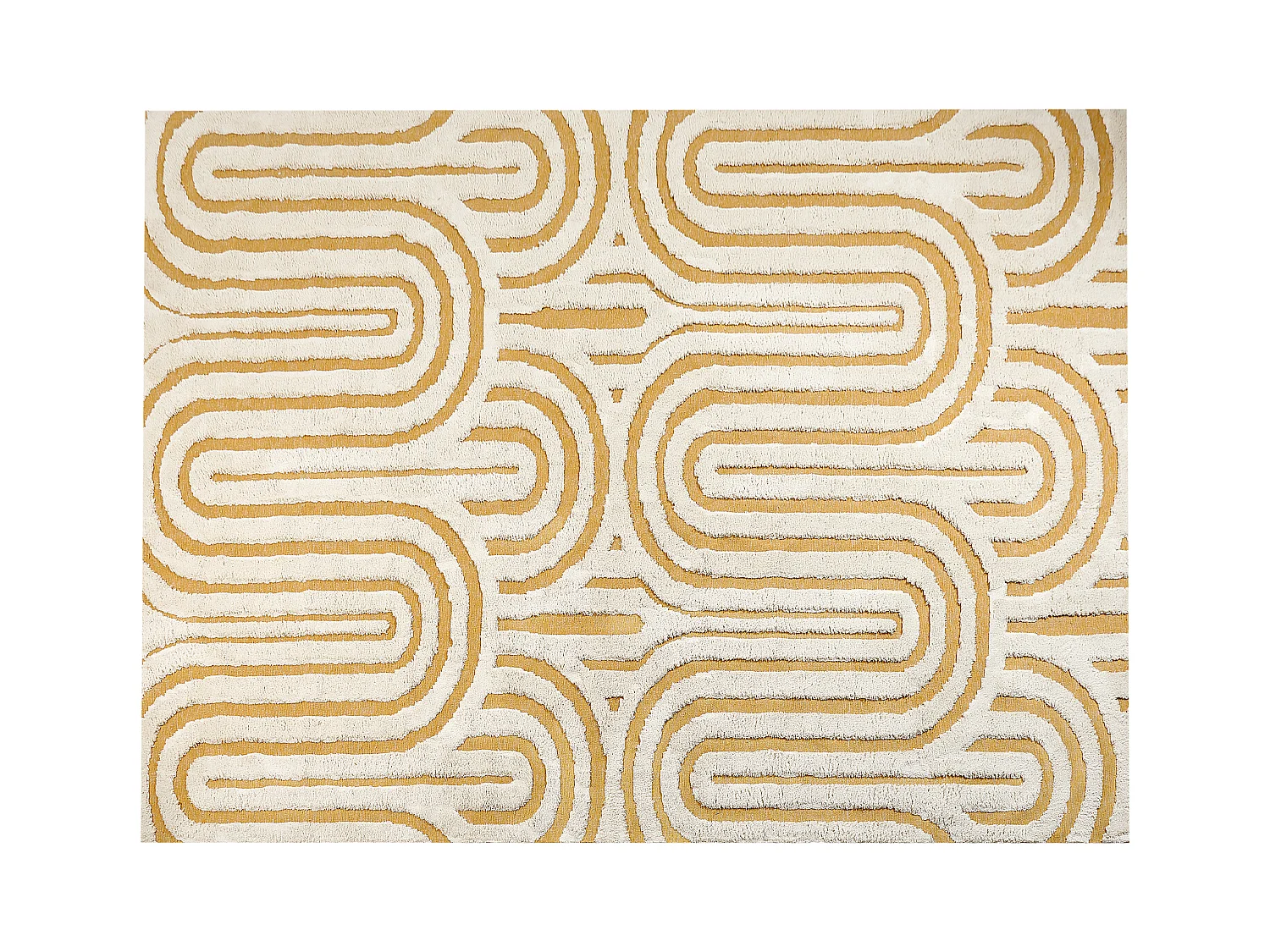 Tapis PERAI Jaune 300 x 400 cm Coton