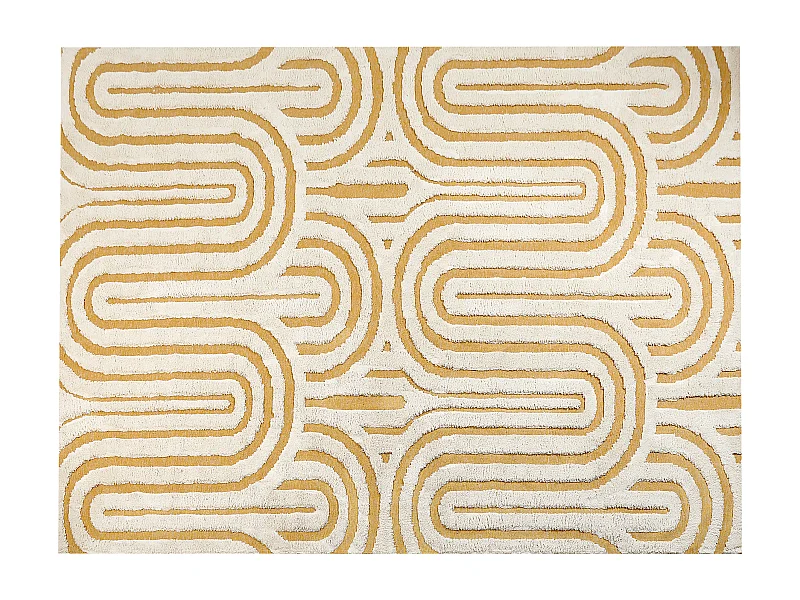 Tapis PERAI Jaune 300 x 400 cm Coton