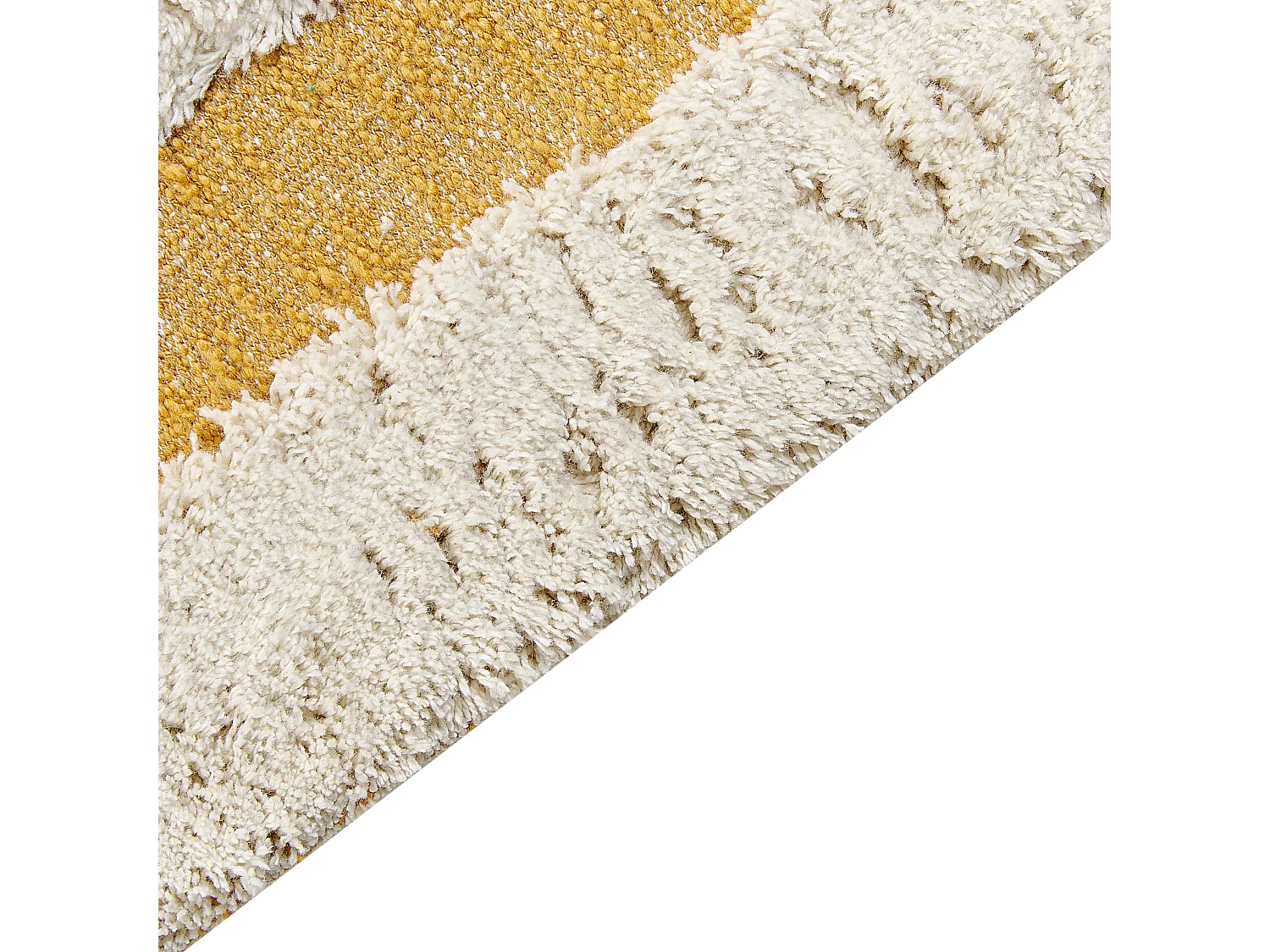 Tapis PERAI Jaune 160 x 230 cm Coton