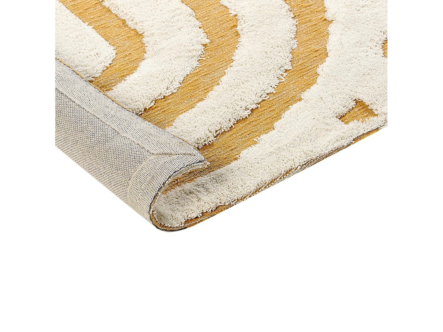 Tapis PERAI Jaune 160 x 230 cm Coton