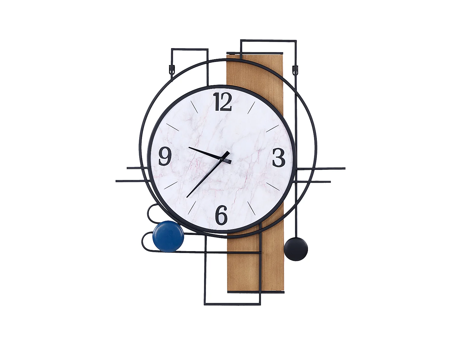 Horloge murale TAVEL 60 cm Multicolore