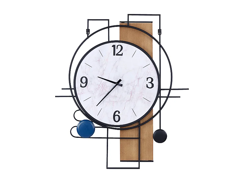 Wandklok TAVEL 60 cm Multicolor