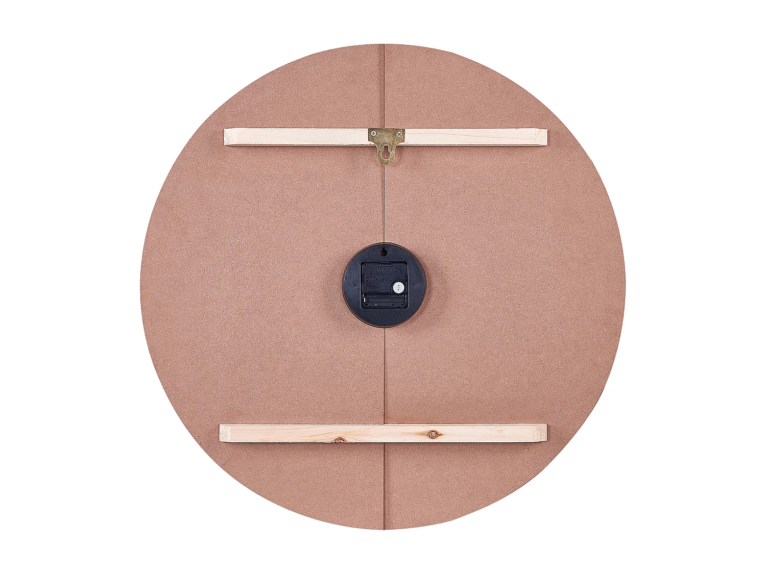 Wandklok CABIC 60 cm Lichtbruin