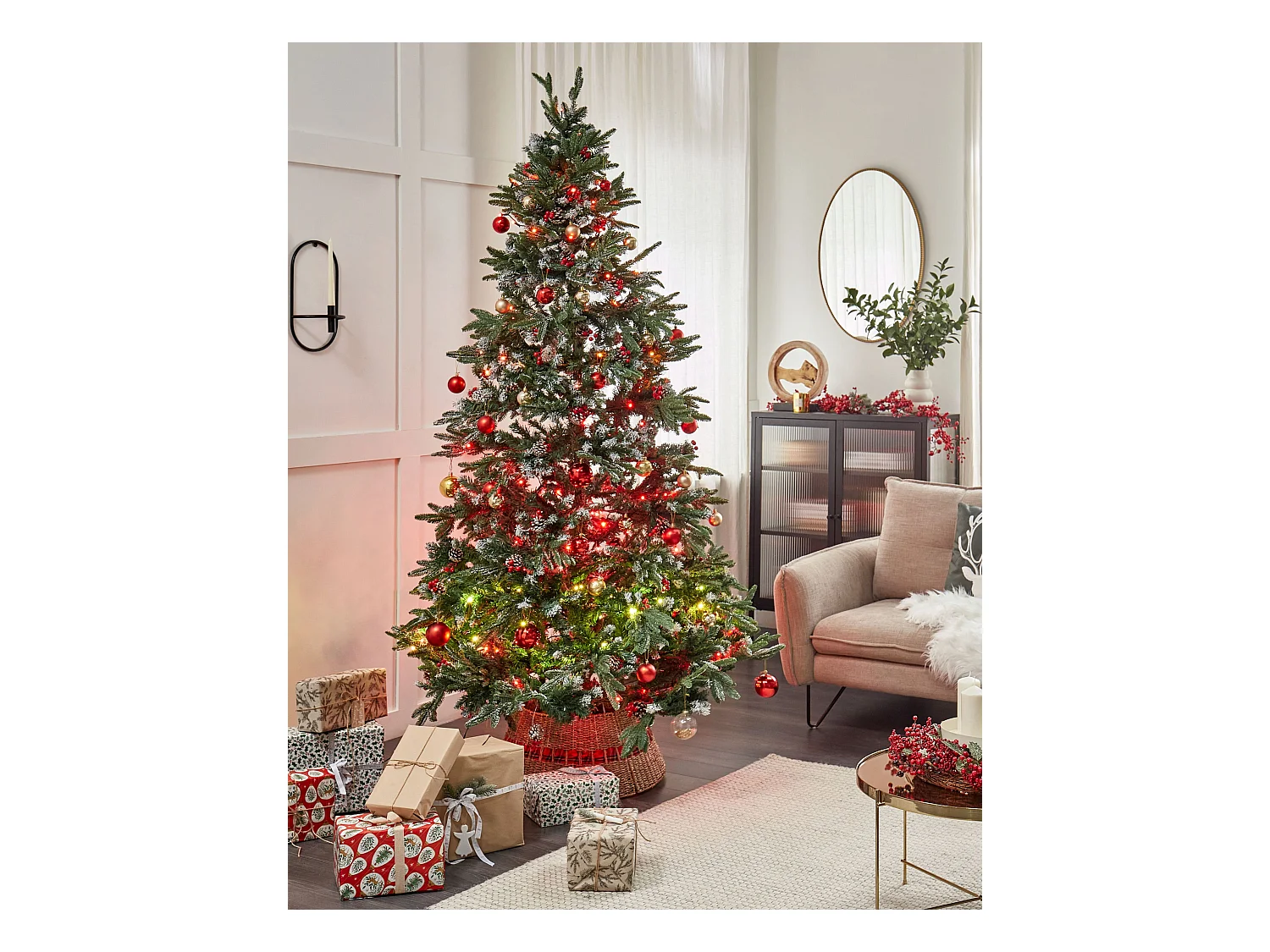 Albero di Natale verde 240 cm DENALI