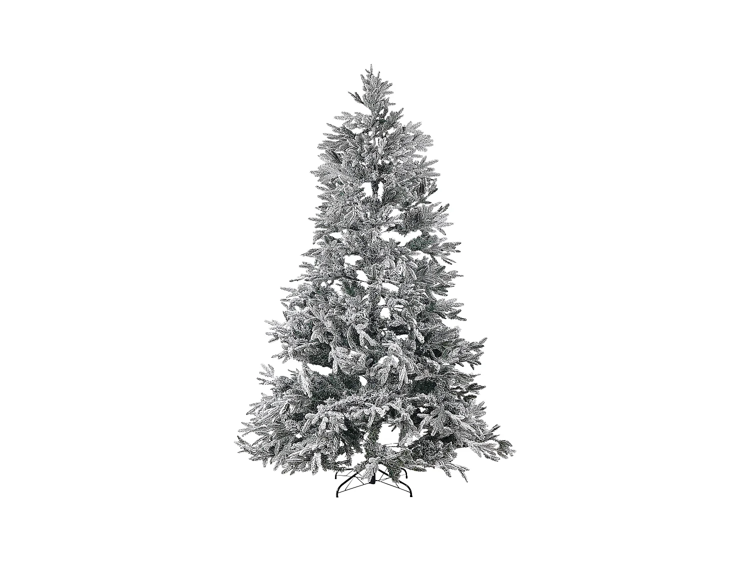 Albero di Natale bianco 240 cm BASSIE