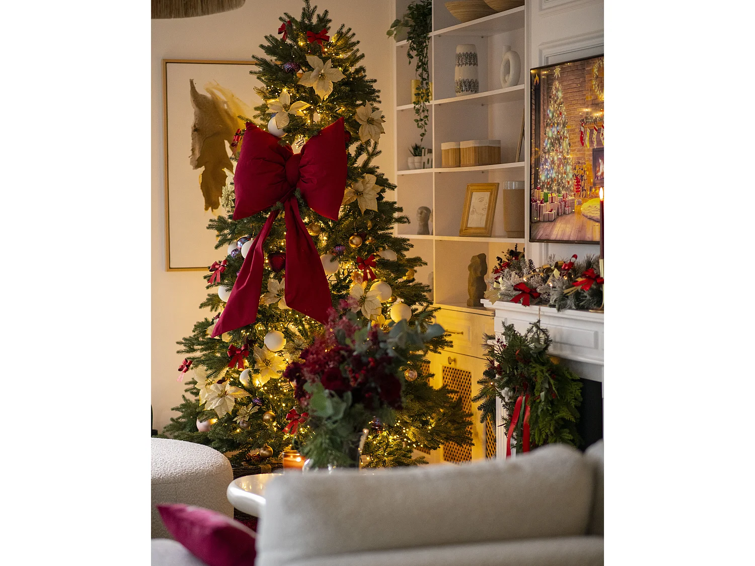 Sapin de Noël vert 240 cm HUXLEY