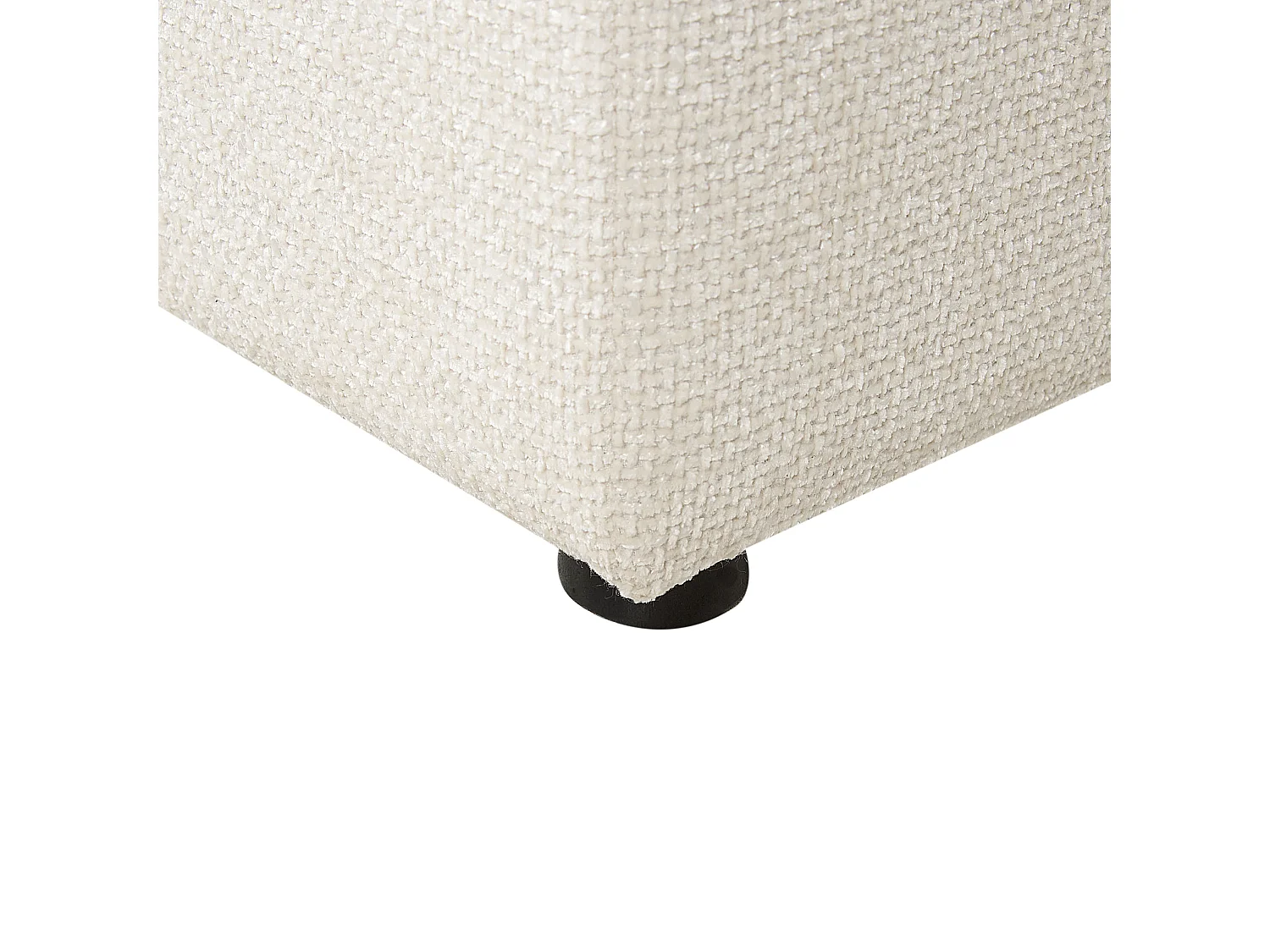 Sofá GLORVIKA Tecido Branco creme 3 lugares