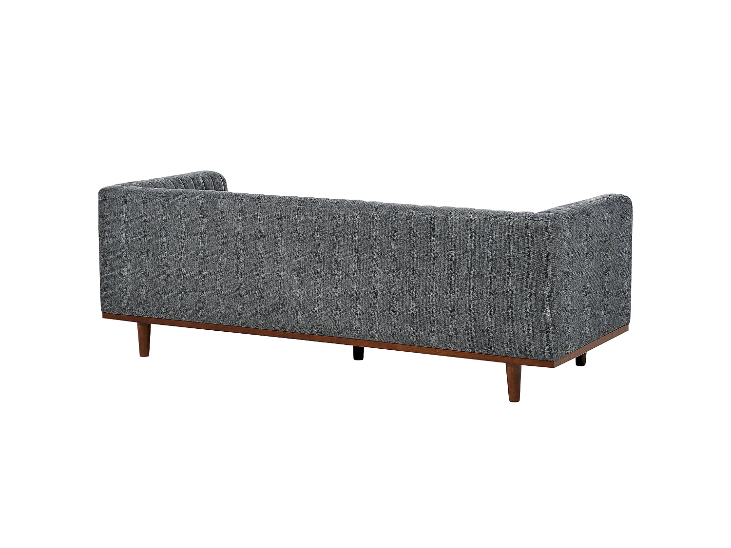 Bank SKAULE Stof Donkergrijs 3-zitter